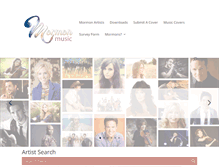 Tablet Screenshot of mormonmusic.org
